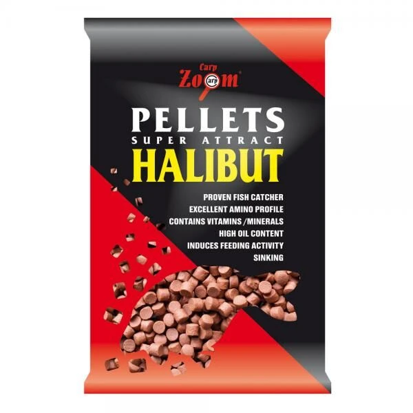 Carp Zoom Red Halibut Pellets 800g